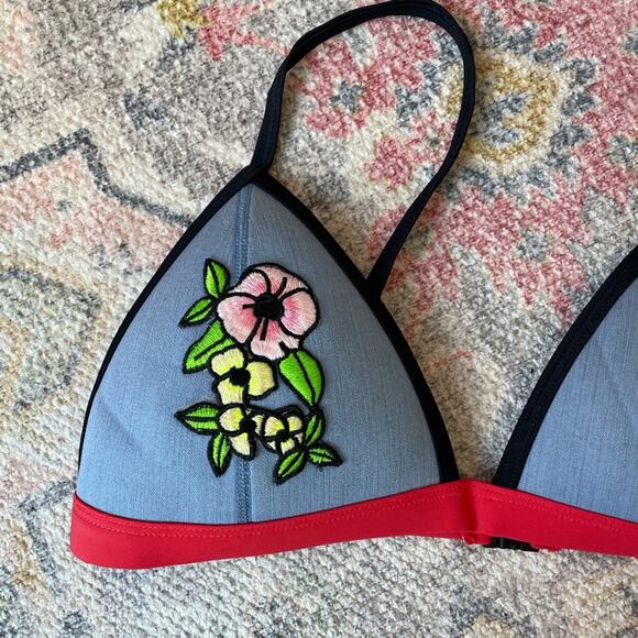 Triangl Swimwear Triangle Bikini Top Size Small ++ - Picture 4 of 8